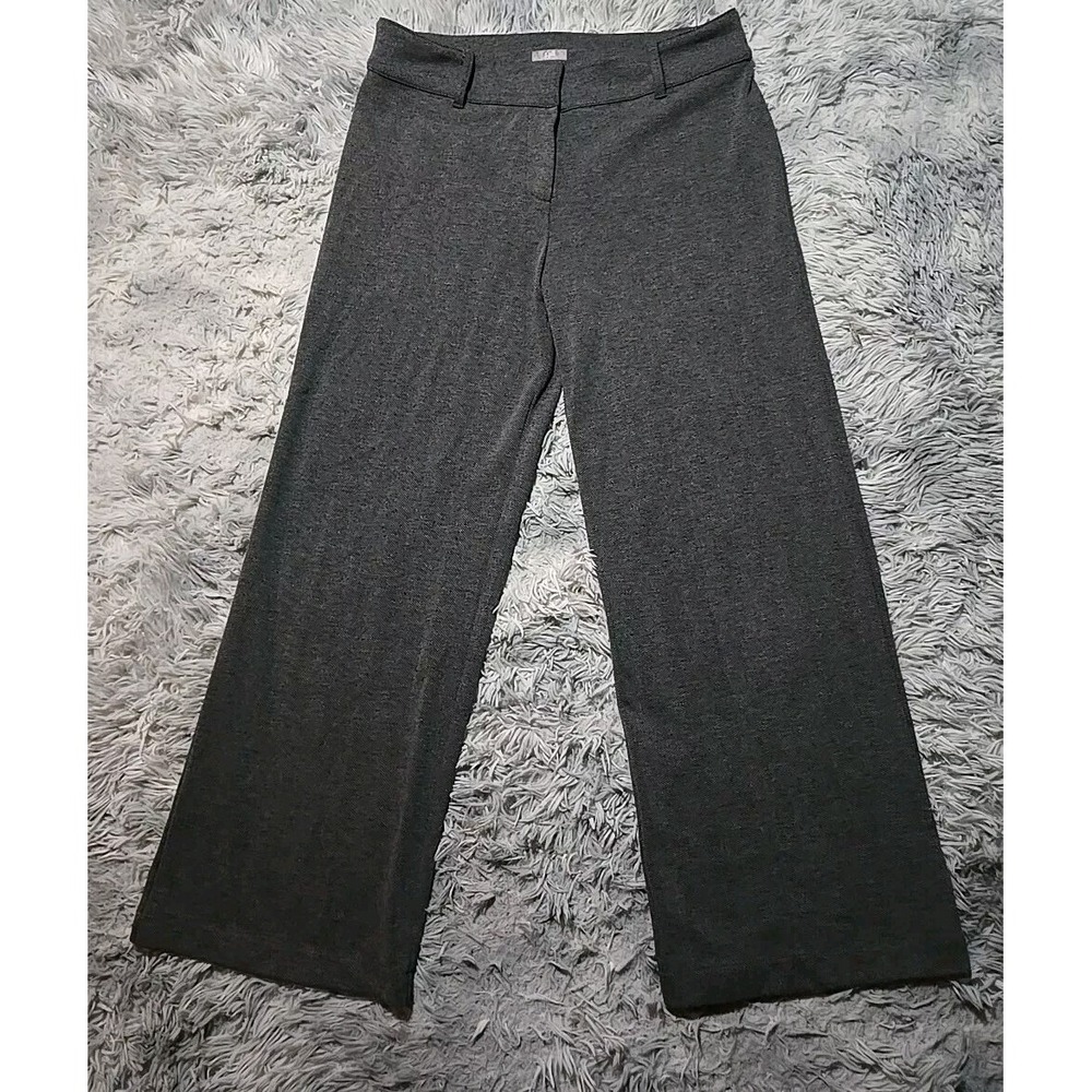 J Jill Women's Wide Leg Tweed Pants Size 12P Casual Professional GUC
